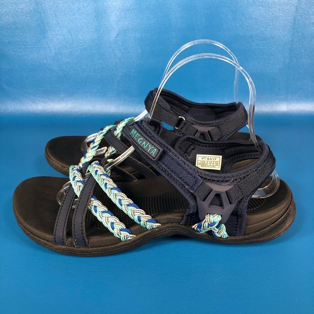 Megnya Sandals - Blue/Light Blue - 8